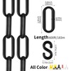 Geelin 600 ft Plastic Chain Barrier Security Safety Chain Weatherproof