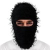 Distressed Balaclava Ski Mask Knitted Full Face Windproof Winter Premium