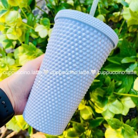 Starbucks NWT Starbucks 2024 Core Siren White Glossy Studded Bling Grande Tumbler