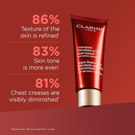 Clarins Super Restorative Decollete and Neck Concentrate, 2.5 Ounce