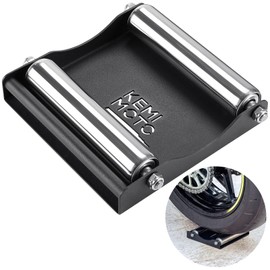 KEMIMOTO Motorcycle Wheel Cleaning Stand Portable Wheel Roller Stand Support Parking for Tire Cleaning Wheel