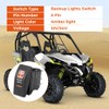 Foruly Backup Light Switch Amber LED Light for Can-Am Commander