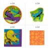 Fun Express 164 Pc. Bright Dino Party Disposable Tableware Kit