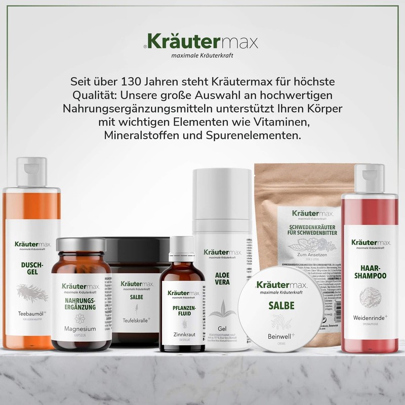 Kräutermax Vitamin B Complex Vitamin B Capsules High Dose B