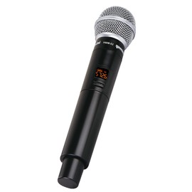 Gemini HWM02 UHF Wireless Microphone Dynamic System w/USB Rechargeable Receiver