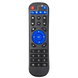 Davitu Remote Control - Univeral Remote Control Replacement for Q Plus T95 max/z H96 X96 S912 Box Media Player IR Learning Controller - (Color: Black)