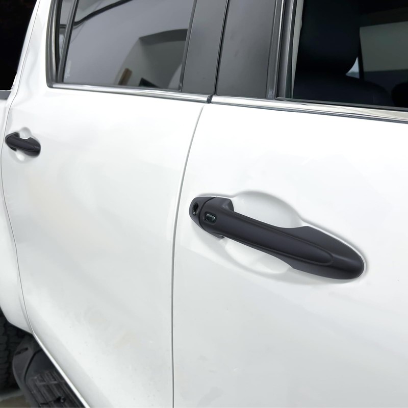 SUERAUTO4X4 Door Handle Cover for Toyota Hilux N80 2015-2025 Revo
