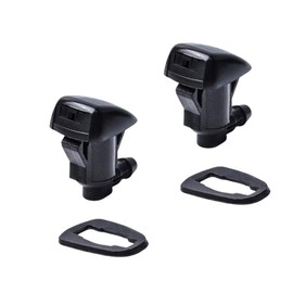 2PCS Front Windshield Washer Nozzle Compatible with 04-10 Toyota Sienna 05-12 Toyota Corolla 04-08 Toyota Solara 00-05 Toyota Tundra Washer Nozzle Replaces 85381-AE020