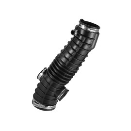HEROFFIX Air Cleaner Intake Hose Tube with Clamps 17228-RYP-A00 - Car Engine Filter Air Intake Duct Hose Tube - for Honda Pilot 3.5L 2006-2008 Rubber Black - 1Pc Replace Parts
