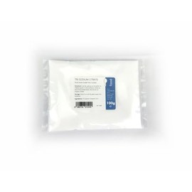 Intralabs Sodium Citrate 100g - Salt Buffer, Vegan, Preservatitve, Gluten Free, GMO Free - Premium Quality TriSodium Citrate