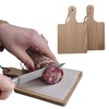 Set of 2 Mini Wooden Kitchen Boards with Handle Ideal