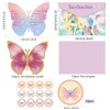 Giugio Pack of 12 Butterfly Invitation Cards in French Birthday