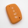 LIGHTKOREA 4 Button Remote Smart Key Chain Silicone Case Cover