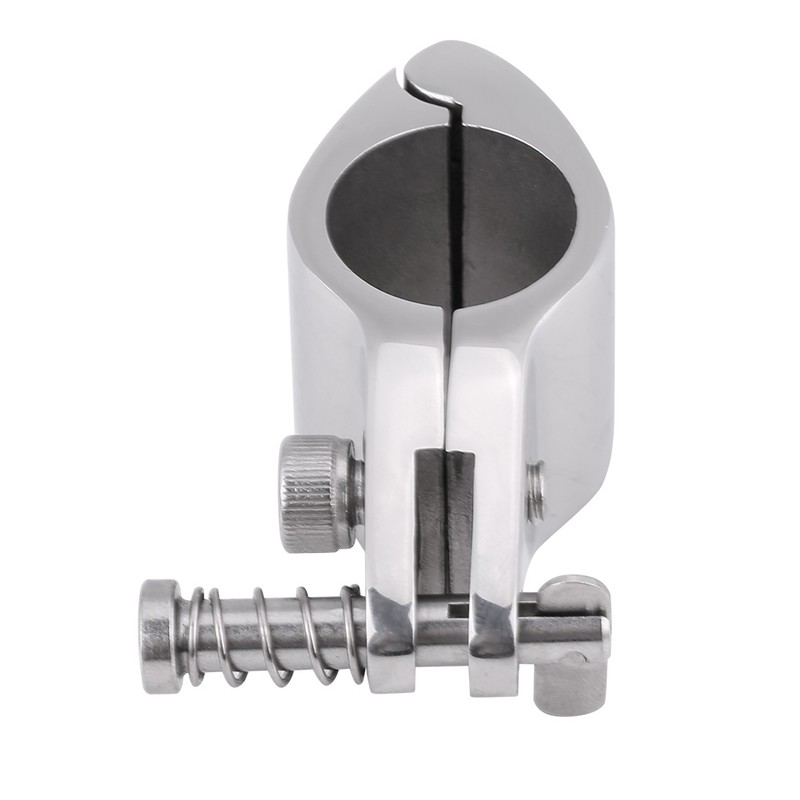 7/8" Stainless Steel Marine Boat Jaw Slide Hinged Bimini Top