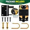 2-Way Farm Gate Latch – Heavy-Duty Lockable Gate Latch with