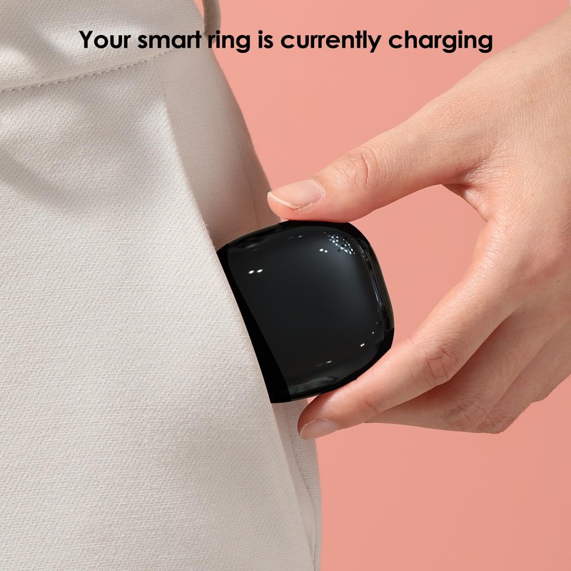 WONJOY 600mAh Wireless Charging Case Compatible with Oura Ring Gen4