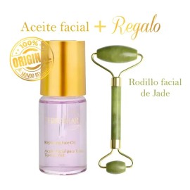 Óleo Facial Morado Terramar 7 Aceites. Rodillo Facial Regalo                                                                                          