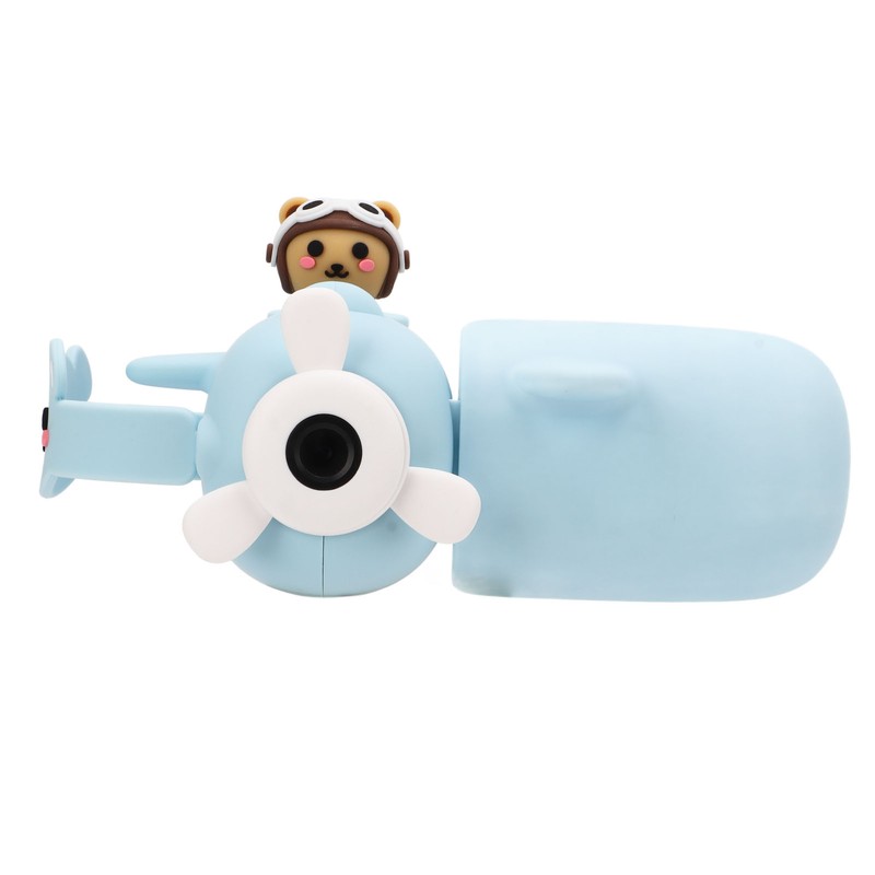 Kids Camera Cartoon Bear Blue Handheld DV 50 Million Dual