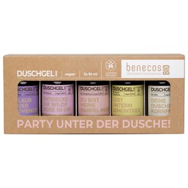 benecos Organic - Mini Set Party in the Shower - Vegan - Recycled Plastic