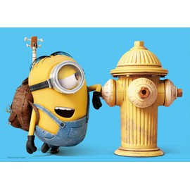 108 Pieces Jigsaw Puzzle Minions Jigsaw Puzzle, B (18.2x25.7 cm)