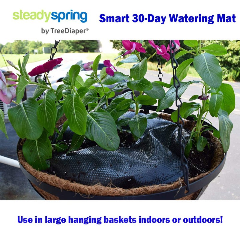 SteadySpring(R) Smart 30+Day Watering Mat Auto Refills with Rain for