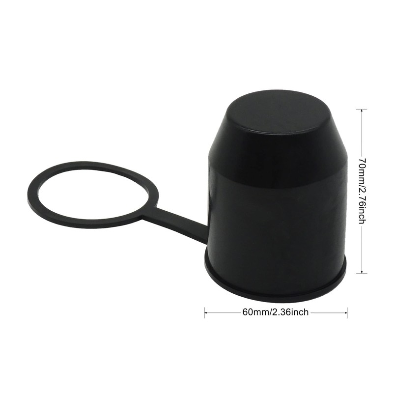 HISports Tow Bar Cover 2 Pieces Dustproof and Waterproof Tow