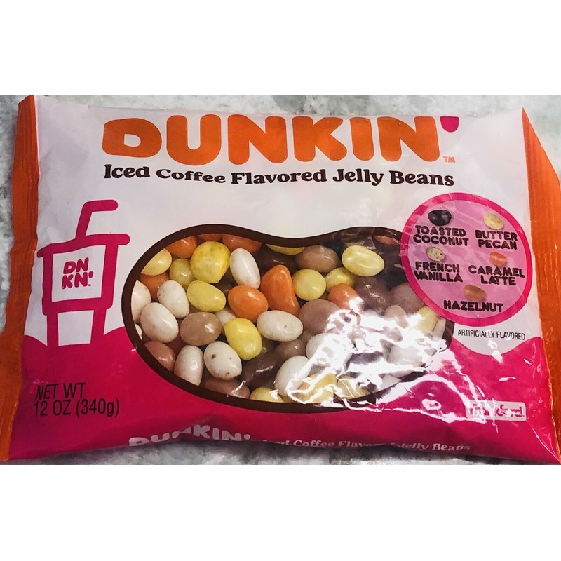 Dunkin’ Iced Coffee Flavored Jelly Beans:12oz/340
