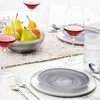 Fortessa La Jolla Glass 16 Piece Dinnerware Set, Service for