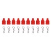 Ausla Universal RC Body Clips with Pull Tabs, 10 Pieces