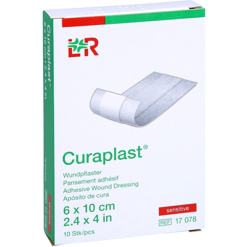 Curaplast sensitive Wundschnellverband 6 cm x 10 cm, 10 St.