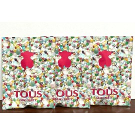 Tous 3x TOUS GEM PARTY 0.05oz / 1.5ml Each EDP Spray Samples NEW