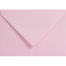 C5 Coloured Envelopes for A5 Greeting Cards Wedding Invitations Crafts Business Office Envelope 162mm x 229mm - Pack of 25 Envelopes (Light Pink)