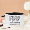 MoCaliduccious Funny Gifts for Women Sister Teen Travel Makeup Bag