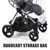 Didiseaon Pushchair Organiser for Floor Basket, Storage Bag for Baby