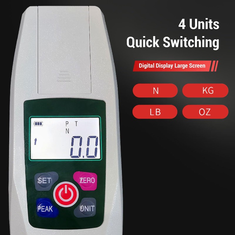 Digital Force Gauges, 5N Push Pull Gauges Portable Force Meter
