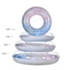 AiMMei Float Ring for Adults and Children, Stylish, Diamond Pattern,