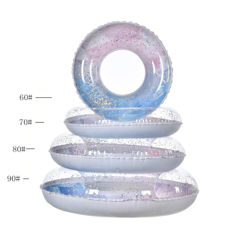AiMMei Float Ring for Adults and Children, Stylish, Diamond Pattern,