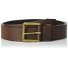 BOSS Joris Leather Belt with Branding on Roller Buckle
