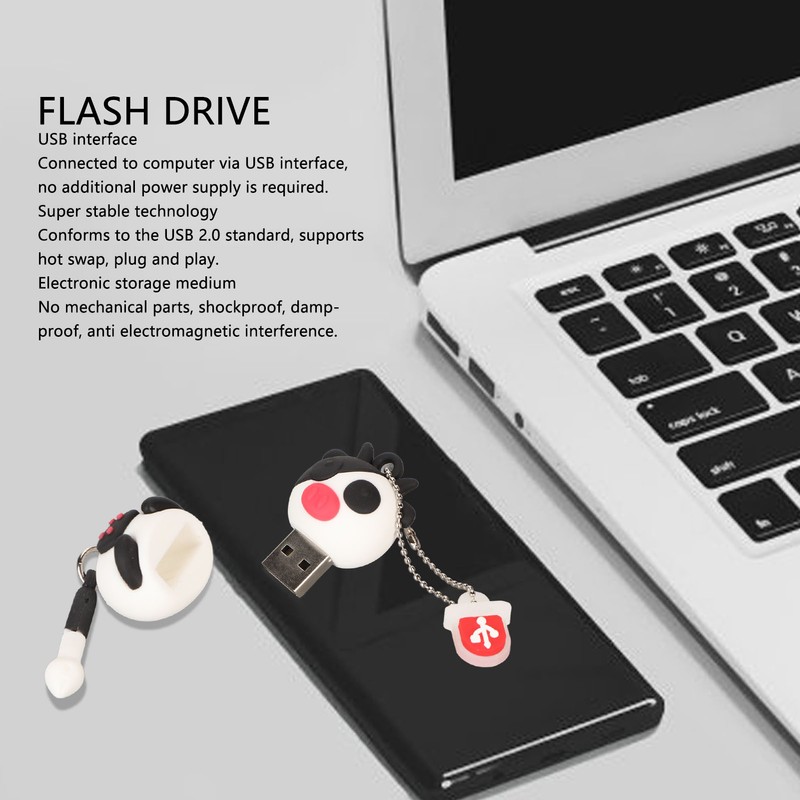 USB Flash Drive Cute Animal U Disk Portable USB2.0 Flash