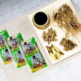 Healthy Woo Seul Ju -seul Extract 110ml 60 Pack / 건강더한 우슬즙 우슬 진액 엑기스 110ml 60팩