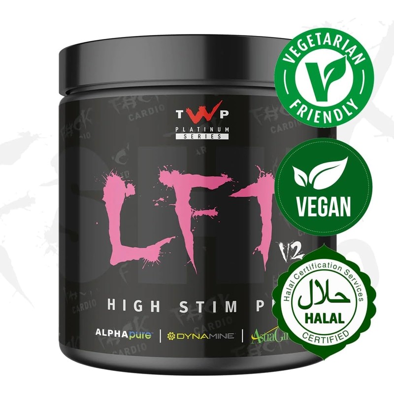 TWP Nutrition Platinum Series LFT V2, High Stim Strong Pre