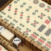 Vintage Mahjong Rare 144 Tiles Mah-Jong Set Bamboo Piece W/English