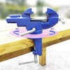 MYTEC Mini Home Vise, nylon jaws Clamp-On Vise, 2.0"