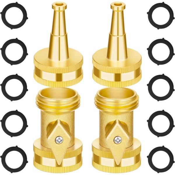 Branded Brass Hose Nozzle - High Pressure Jet Nozzle 4