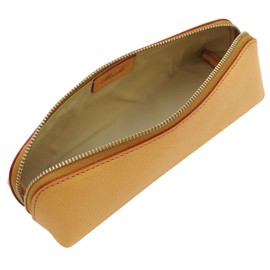 Brigio Cosmetic Case, Minerva Box Pen Case, Large, Natural