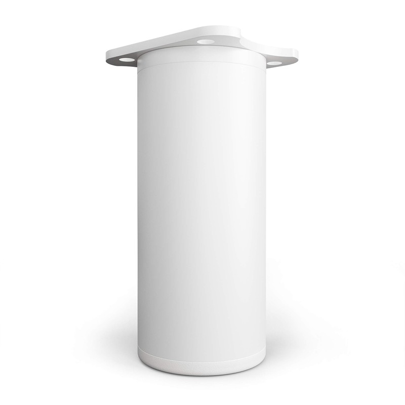 Sossai MFR1 Furniture Feet, Set of 4, White, 100 mm