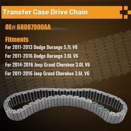68087900AA Transfer Case Drive Chain Compatible with Jeep Grand Cherokee 2011-2016 3.0L/3.6L V6, for Dodge Durango 2011-2016 3.6L V6/5.7L V8