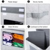 Univivi Univivi Fabric Foldable Storage Boxes [4-Pack] Large Collapsible Stackable