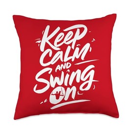 Gymnastics Rings And Swing On I Rings Gymnast Throw Pillow