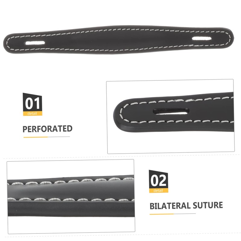 jojofuny 2 Sets Guitar Handle Audio Guitar Amplifier Handle Strap